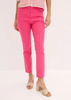 Pantalon 7/8 à taille élastiquée