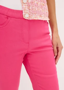 Pantalon 7/8 à taille élastiquée