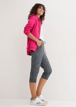 Pantalon 3/4 avec cordon contrastant
