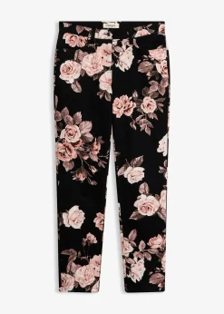 Pantalon 7/8 en coton extensible