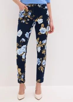 Pantalon 7/8 en coton extensible