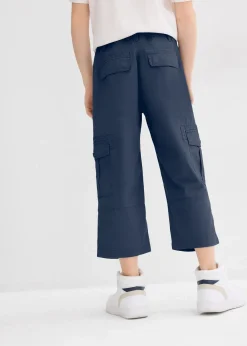 Pantalon 3/4 garçon 100% coton, loose