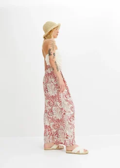 Pantalon à imprimé paisley
