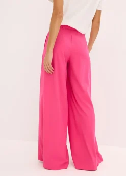 Pantalon à pinces avec ceinture (ens. 2 pces)