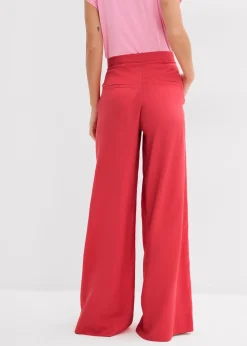 Pantalon à pinces en lyocell fluide