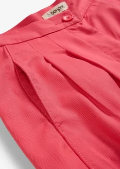 Pantalon à pinces en lyocell fluide