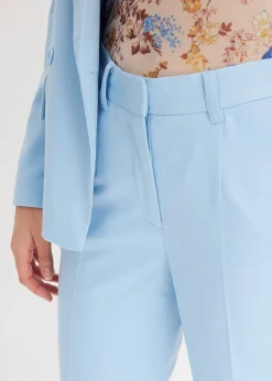 Pantalon à taille élastiquée