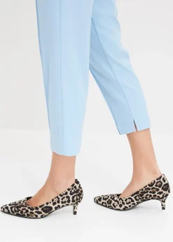 Pantalon à taille élastiquée