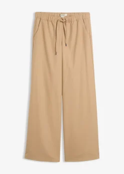 Pantalon à taille élastiquée