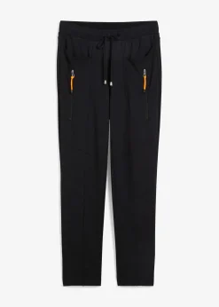 Pantalon à taille élastiquée en Punto di Roma confortable