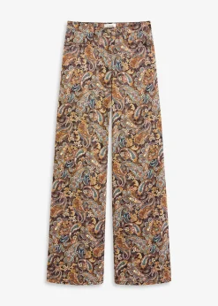 Pantalon ample et extensible en twill