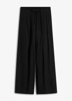 Pantalon avec fente en viscose