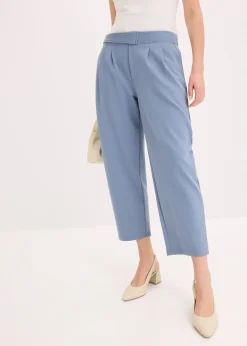 Pantalon barrel à pinces