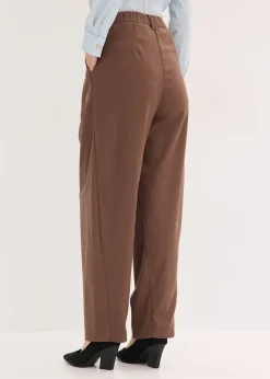 Pantalon barrel à pinces