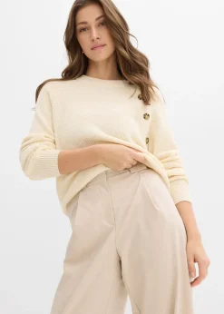 Pantalon barrel taille haute