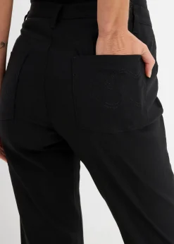 Pantalon bootcut en bengaline extensible