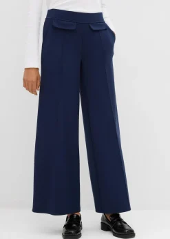 Pantalon bootcut légèrement brillant
