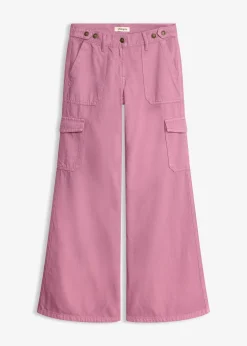 Pantalon cargo 100% coton