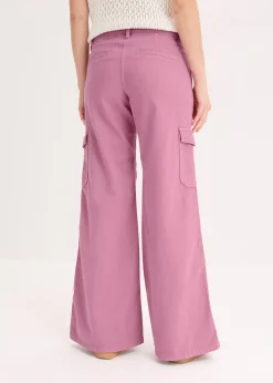 Pantalon cargo 100% coton