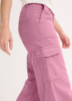 Pantalon cargo 100% coton