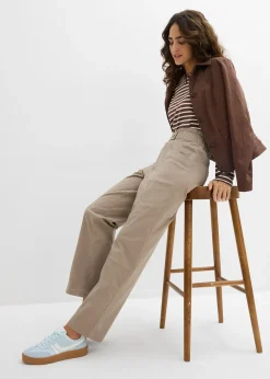 Pantalon cargo en twill