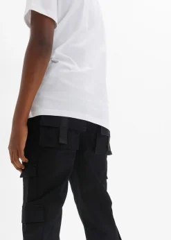 Pantalon cargo extensible, regular