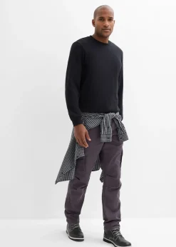 Pantalon cargo loose et droit