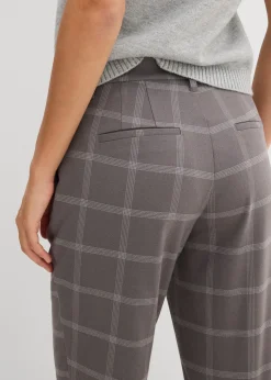 Pantalon chino à carreaux