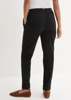 Pantalon chino en coton, longueur cheville
