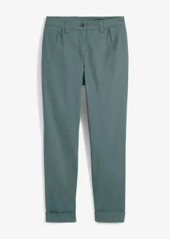 Pantalon chino en coton, longueur cheville