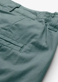 Pantalon chino en coton, longueur cheville