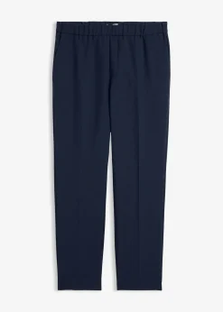 Pantalon de costume à taille élastiquée