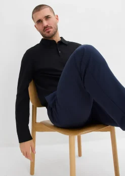 Pantalon de costume à taille élastiquée