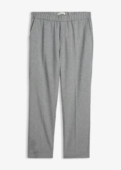 Pantalon de costume à taille élastiquée