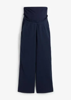 Pantalon de grossesse 100% gaze de coton, loose