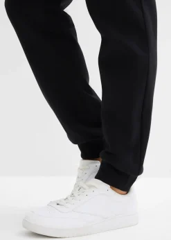 Pantalon de jogging à bords-côtes en bas de jambe