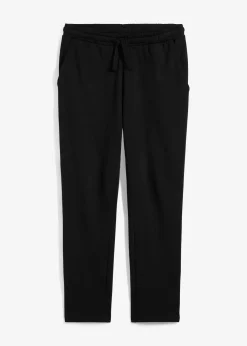 Pantalon de jogging à jambes droites, intérieur gratté doux