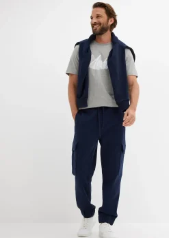 Pantalon de jogging avec poches cargo, loose