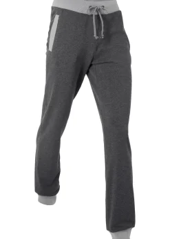 Pantalon de jogging avec bord-côtes contrastés