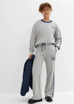 Pantalon de jogging doux en coton mélangé