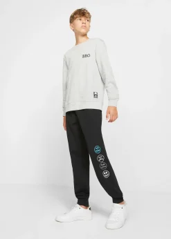 Pantalon de jogging en coton mélangé doux