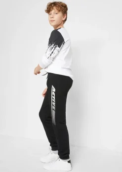 Pantalon de jogging en coton mélangé doux