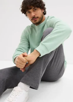 Pantalon de jogging en coton avec poches zippées pratiques