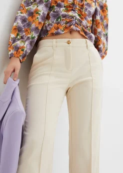 Pantalon de tailleur, coupe flare