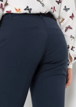 Pantalon de tailleur, taille courte