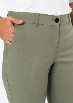 Pantalon de tailleur, taille courte