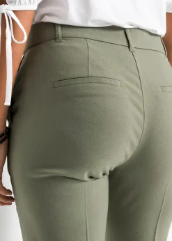 Pantalon de tailleur, taille courte