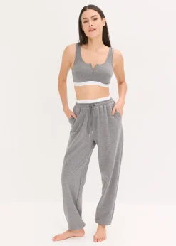 Pantalon d’intérieur en molleton avec poches côté