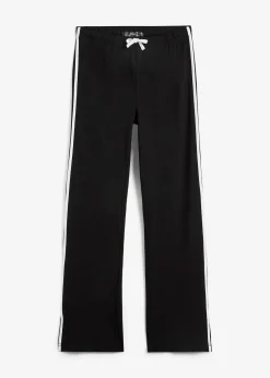 Pantalon droit en jersey coton