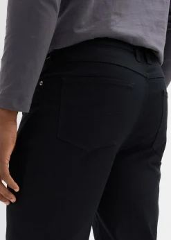 Pantalon droit et extensible, coupe classique